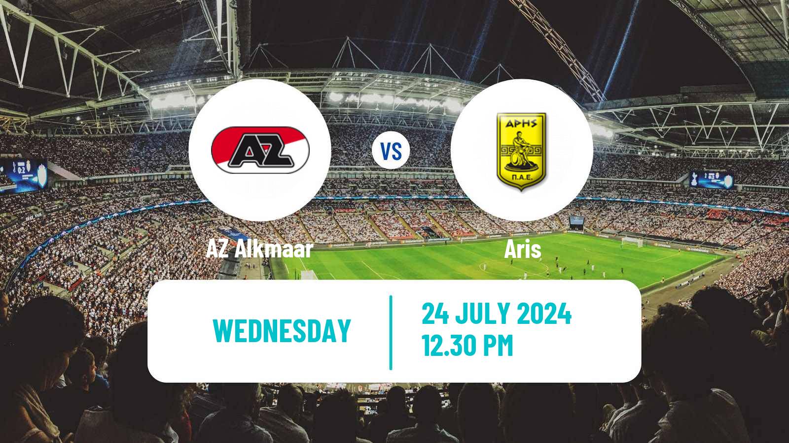 Soccer Club Friendly AZ Alkmaar - Aris