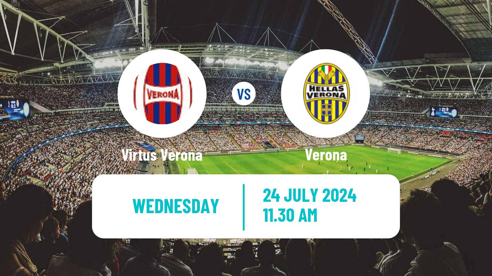 Soccer Club Friendly Virtus Verona - Verona