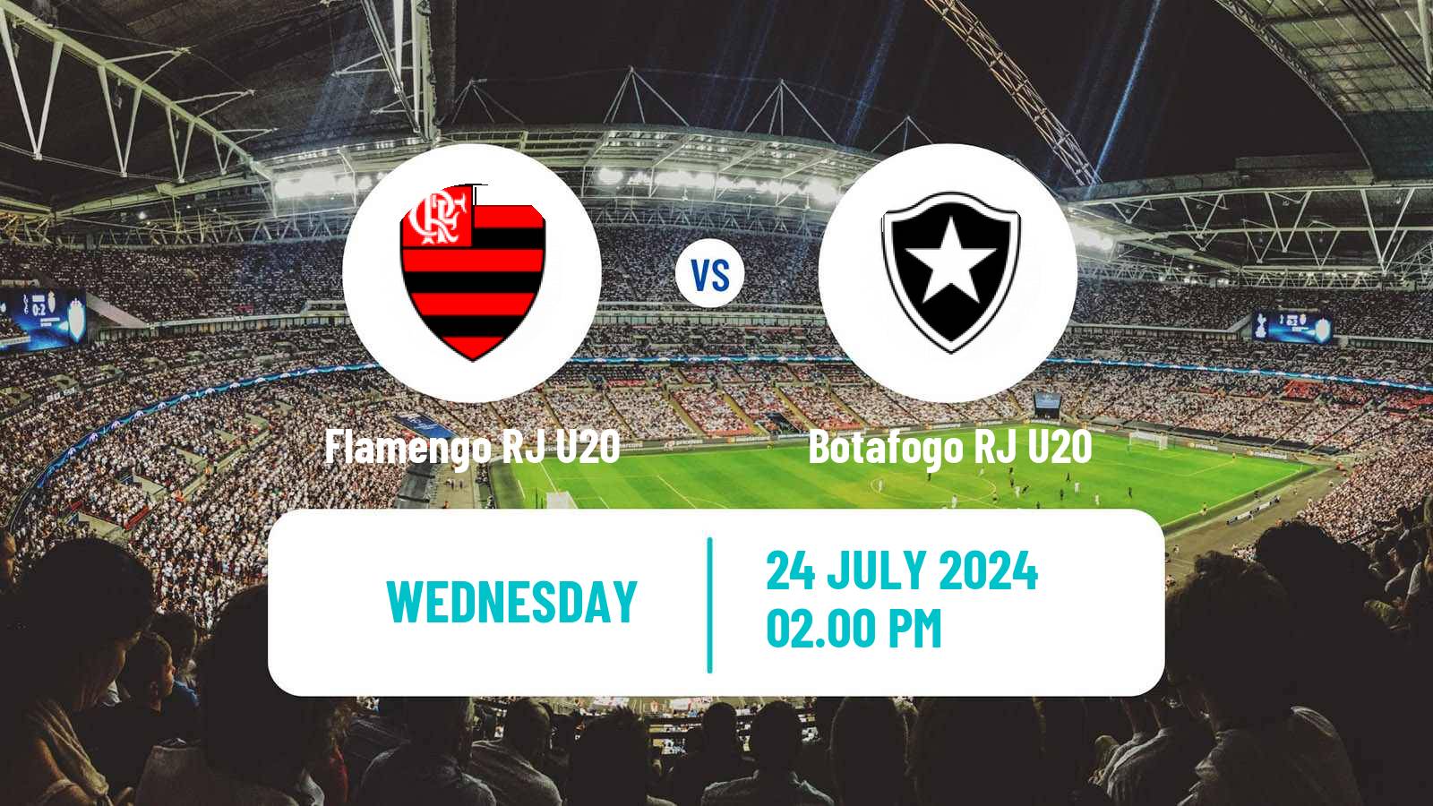 Soccer Brasileiro U20 Flamengo RJ U20 - Botafogo RJ U20