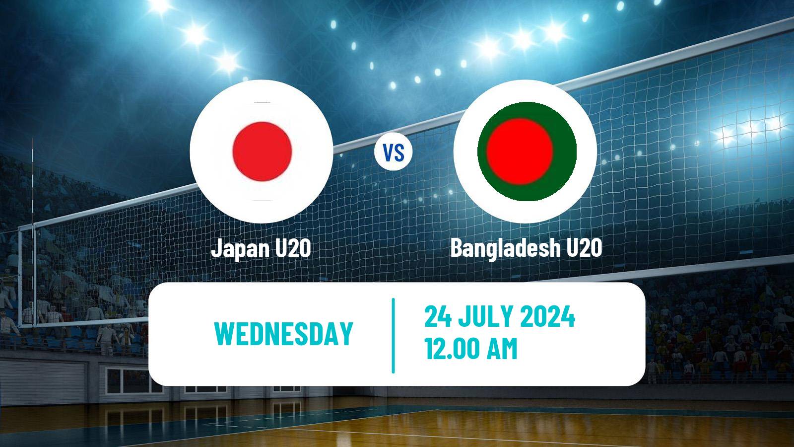 Volleyball Asian Championship U20 Volleyball Japan U20 - Bangladesh U20