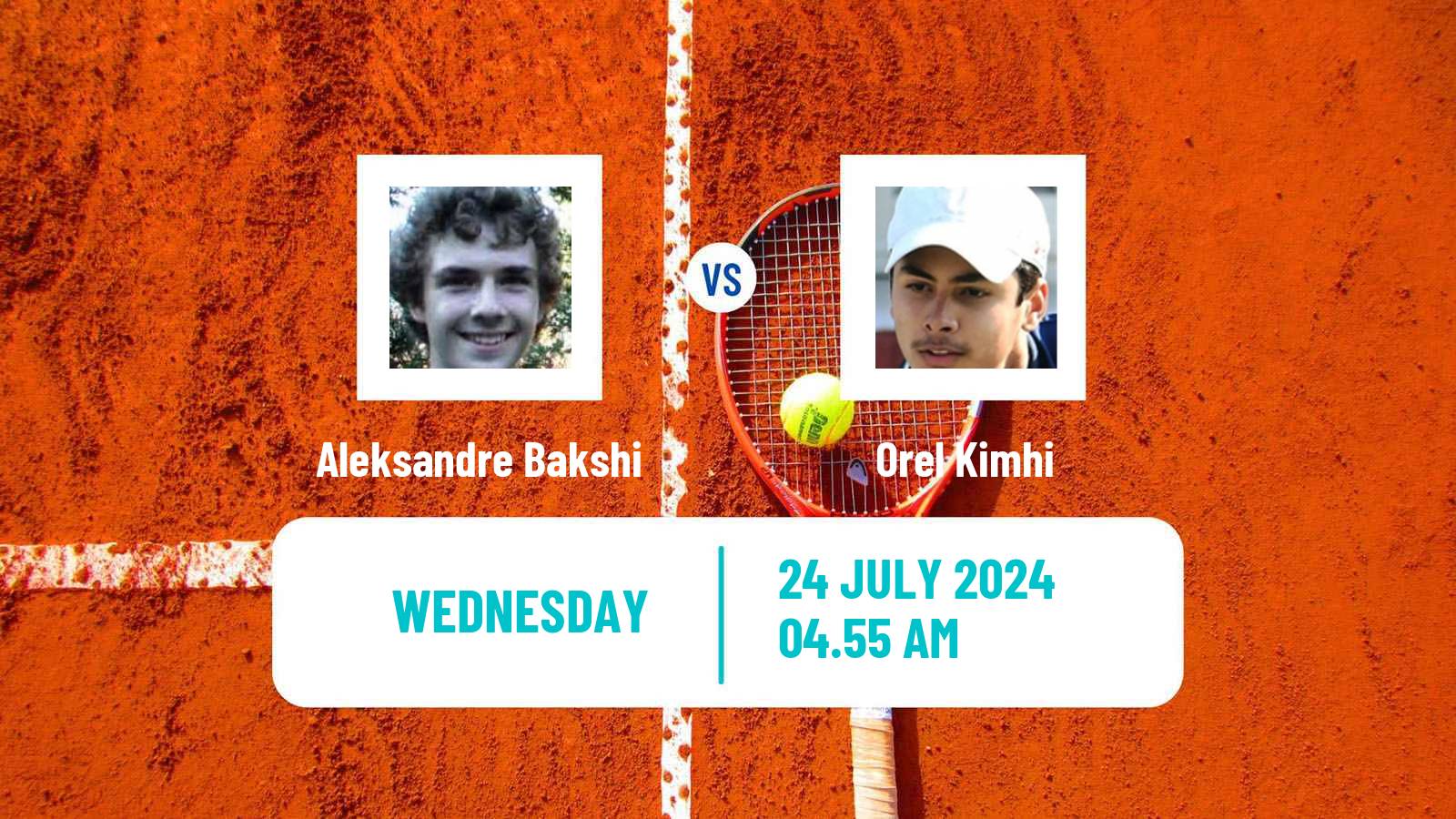 Tennis ITF M25 Astana Men Aleksandre Bakshi - Orel Kimhi