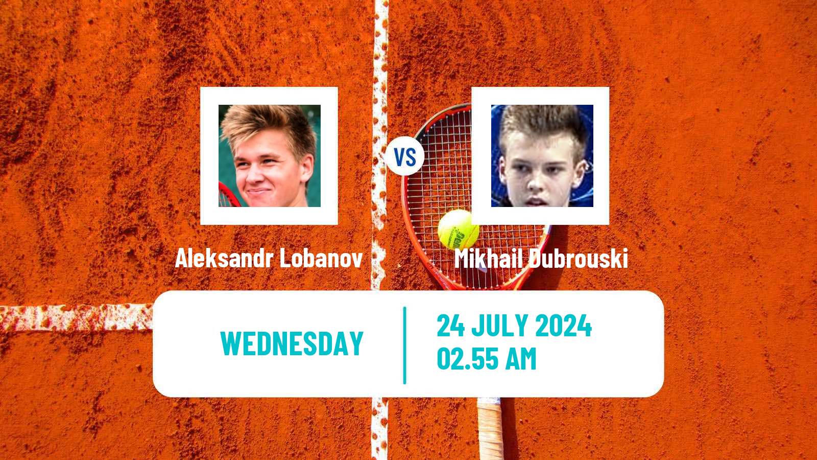 Tennis ITF M25 Astana Men Aleksandr Lobanov - Mikhail Dubrouski