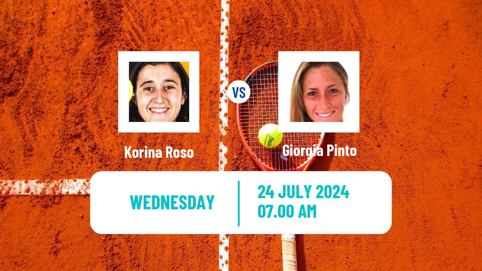 Tennis ITF W15 Satu Mare Women Korina Roso - Giorgia Pinto