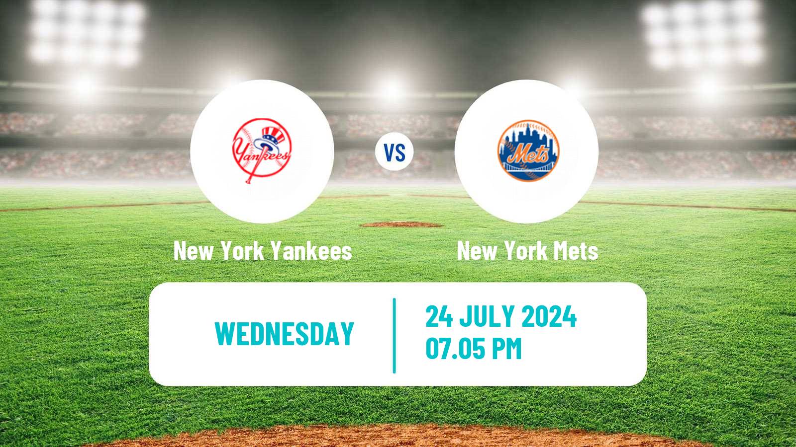 Baseball MLB New York Yankees - New York Mets