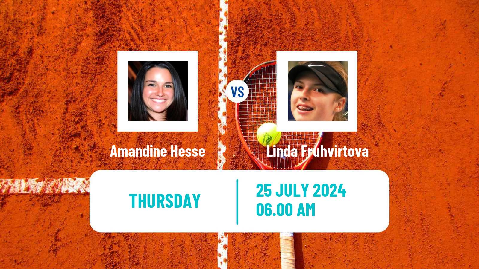 Tennis ITF W100 Figueira Da Foz Women Amandine Hesse - Linda Fruhvirtova