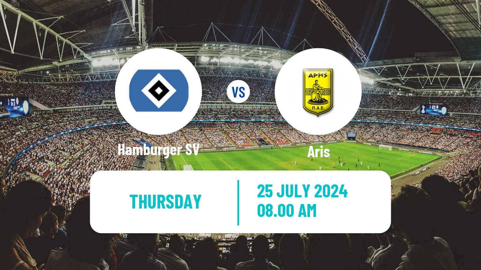 Soccer Club Friendly Hamburger SV - Aris