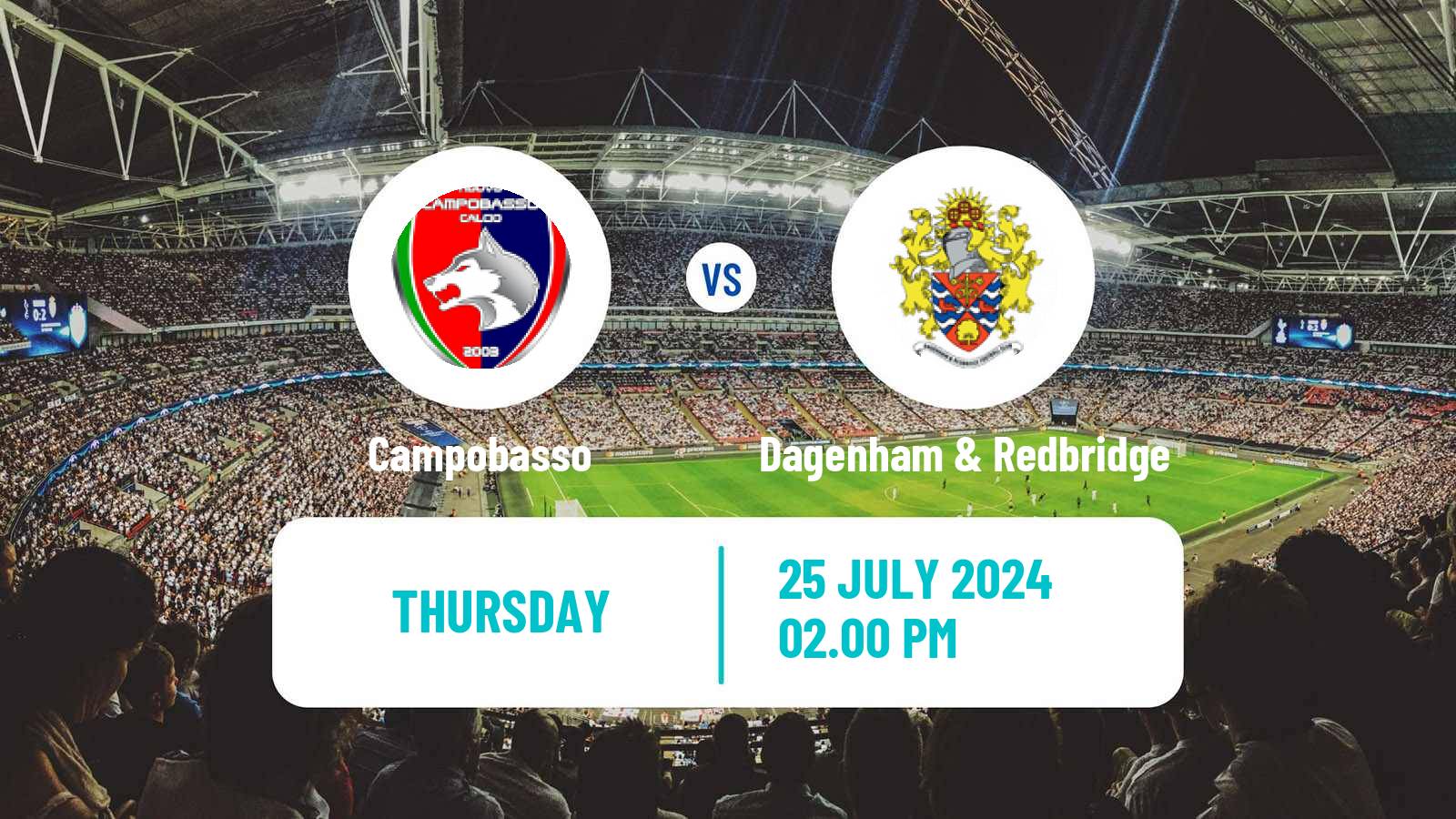 Soccer Club Friendly Campobasso - Dagenham & Redbridge