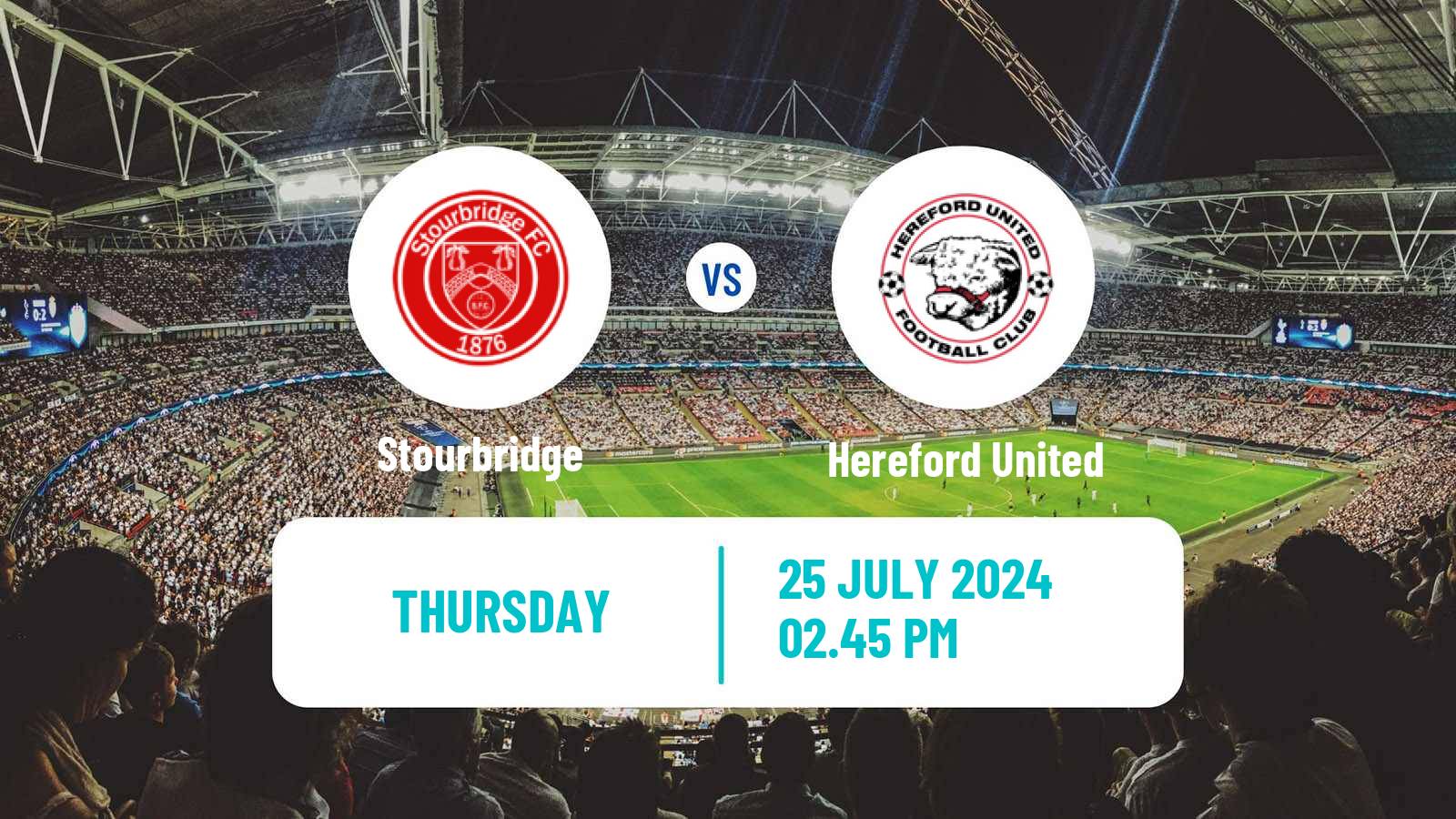 Soccer Club Friendly Stourbridge - Hereford United