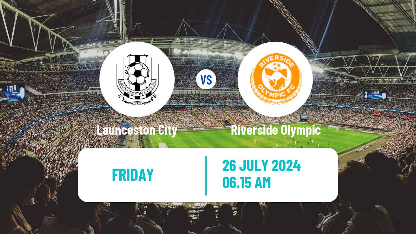 Soccer Australian NPL Tasmania Launceston City - Riverside Olympic