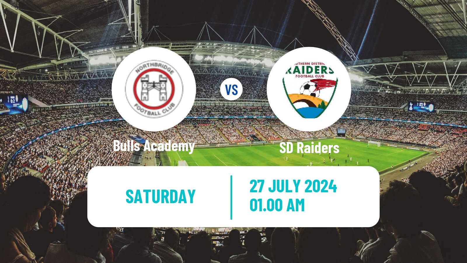 Soccer Australian NSW League One Bulls Academy - SD Raiders