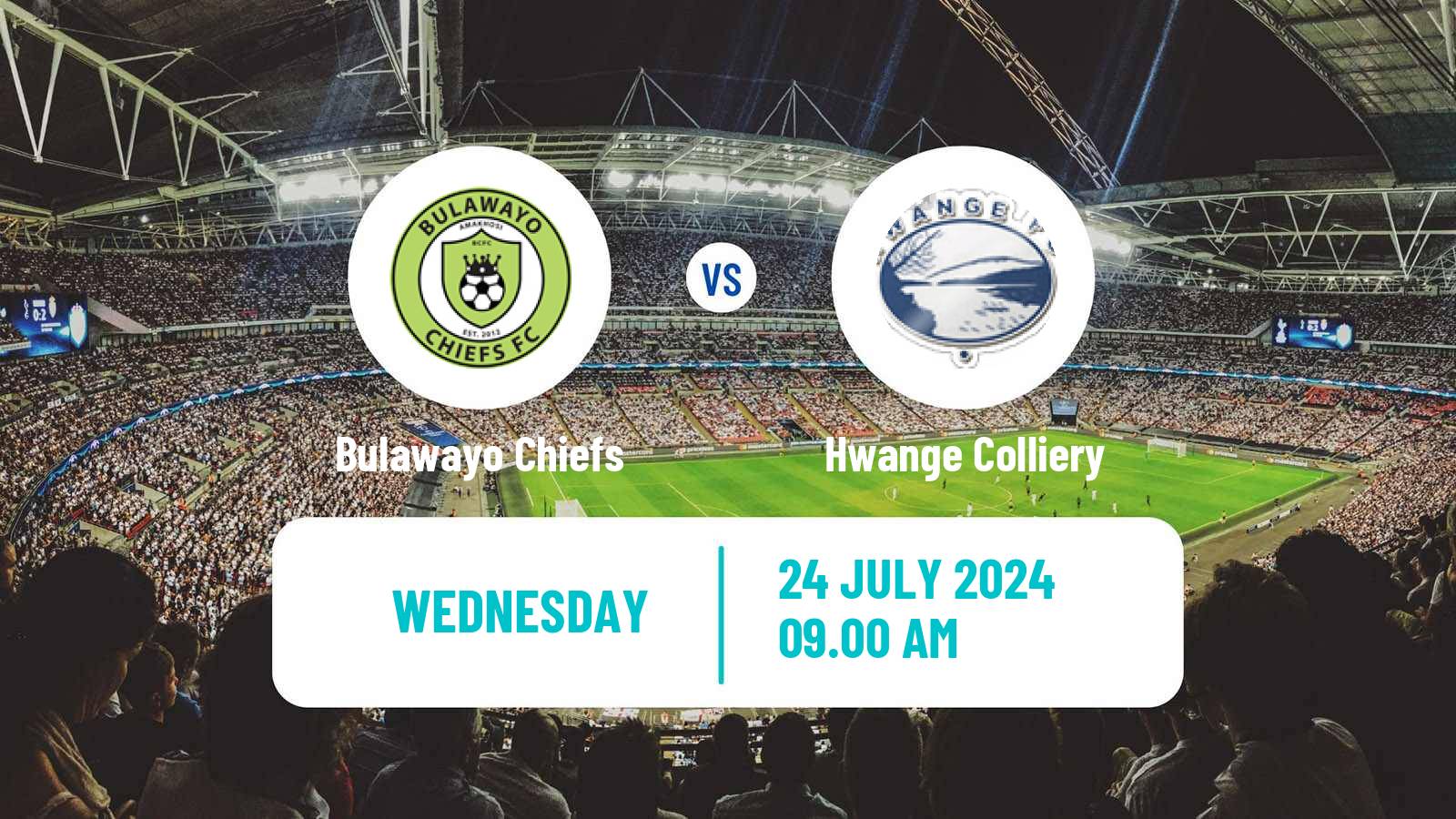 Soccer Zimbabwe Premier League Bulawayo Chiefs - Hwange Colliery