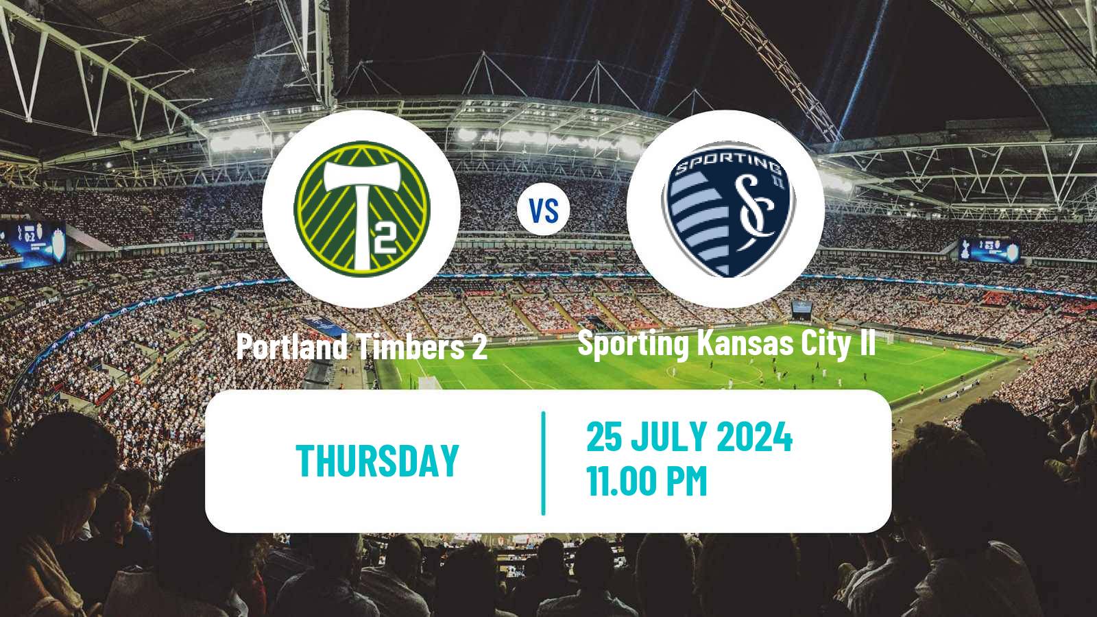 Soccer MLS Next Pro Portland Timbers 2 - Sporting Kansas City II