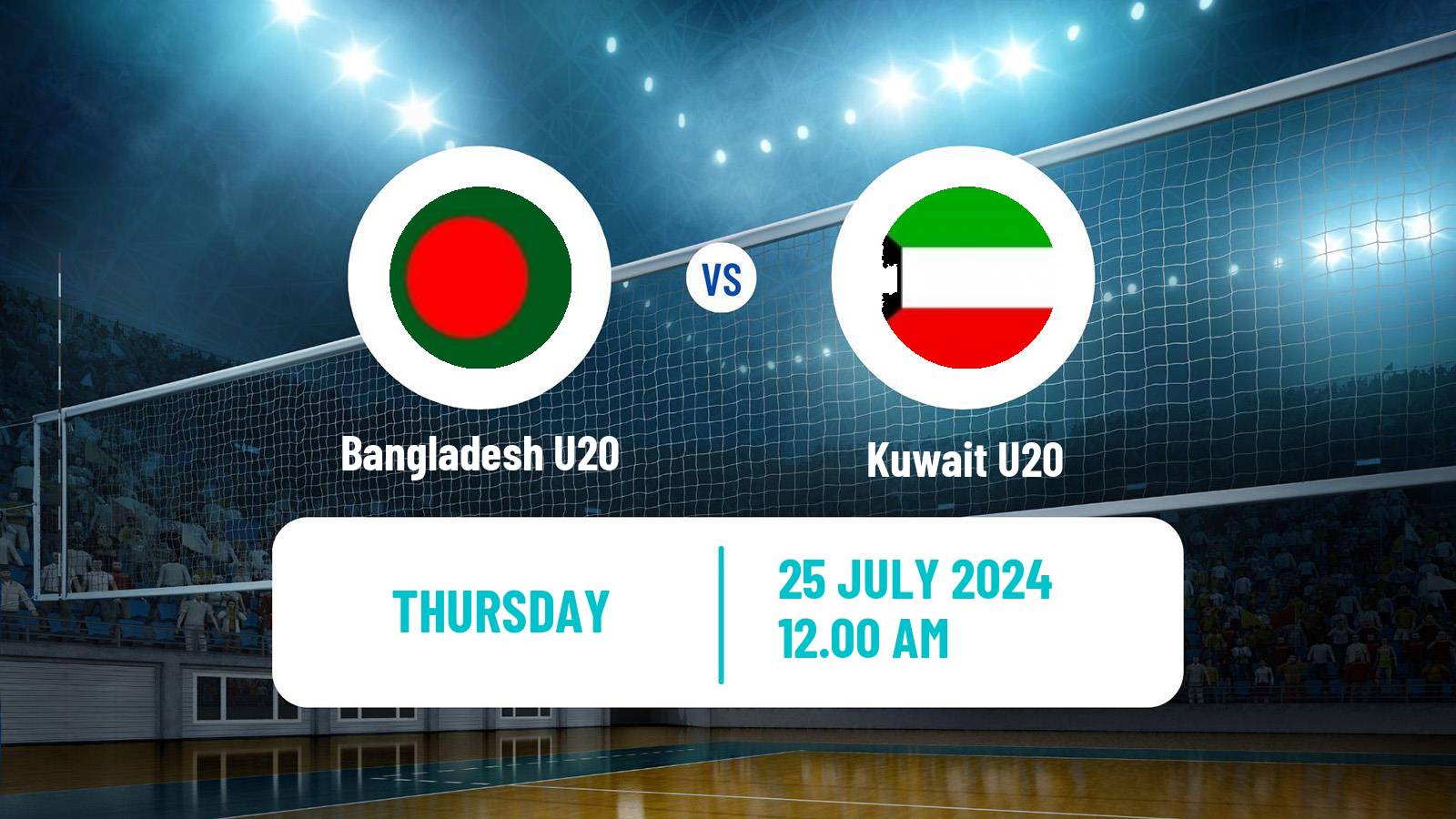 Volleyball Asian Championship U20 Volleyball Bangladesh U20 - Kuwait U20