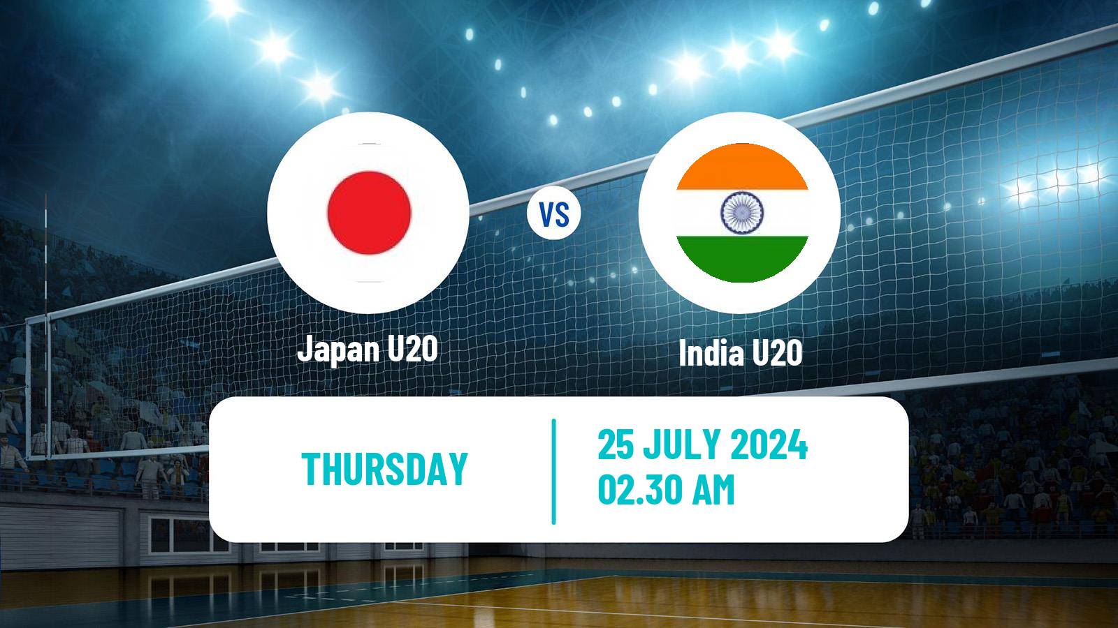 Volleyball Asian Championship U20 Volleyball Japan U20 - India U20