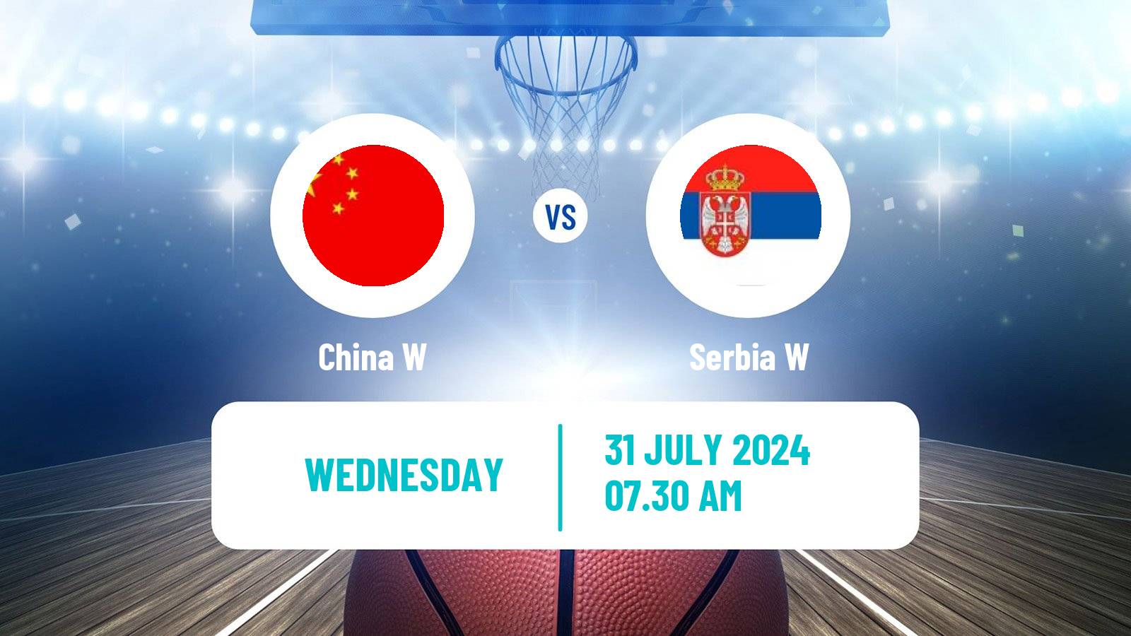 Basketball Olympic Games - Basketball Women China W - Serbia W
