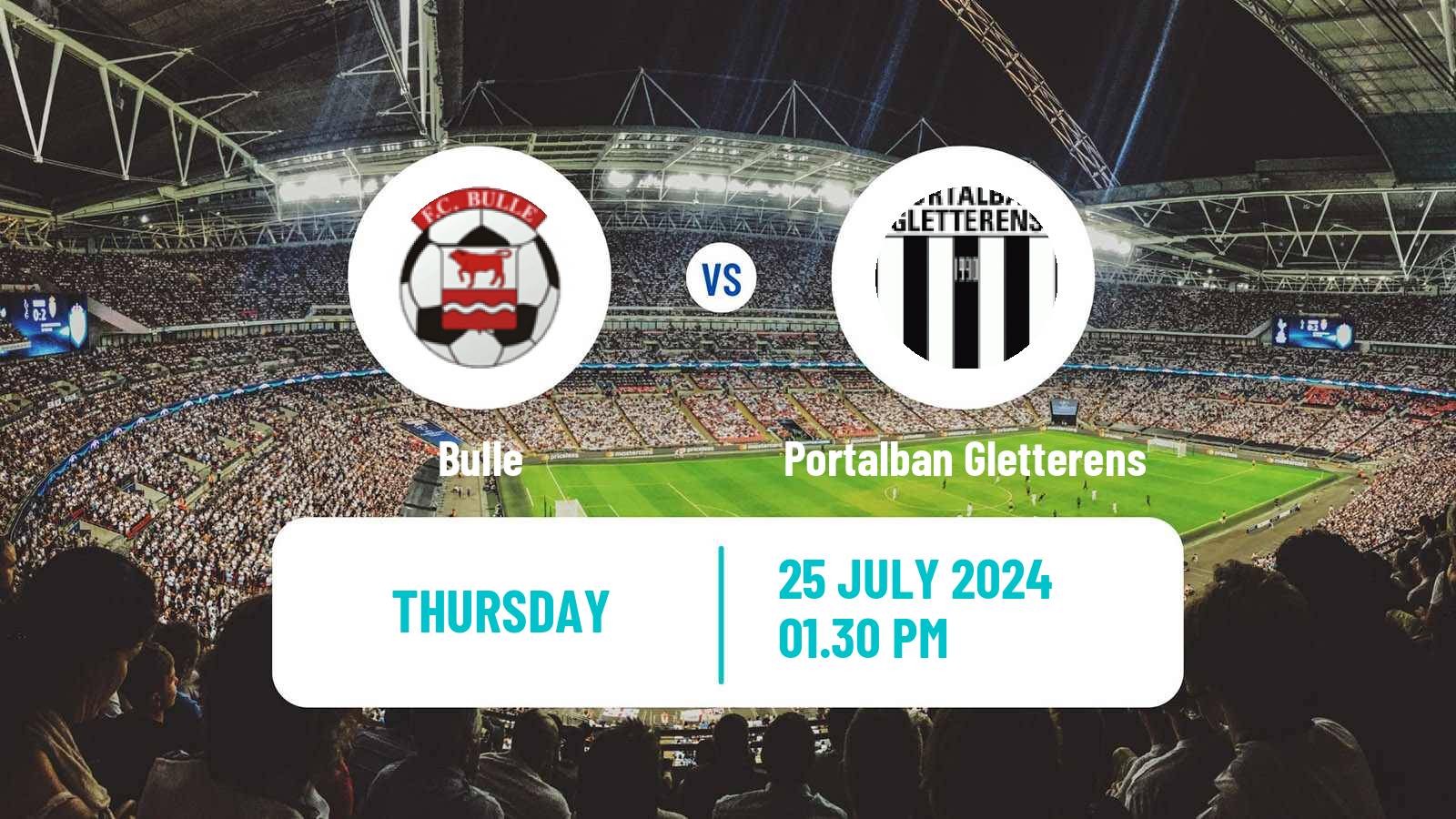 Soccer Club Friendly Bulle - Portalban Gletterens