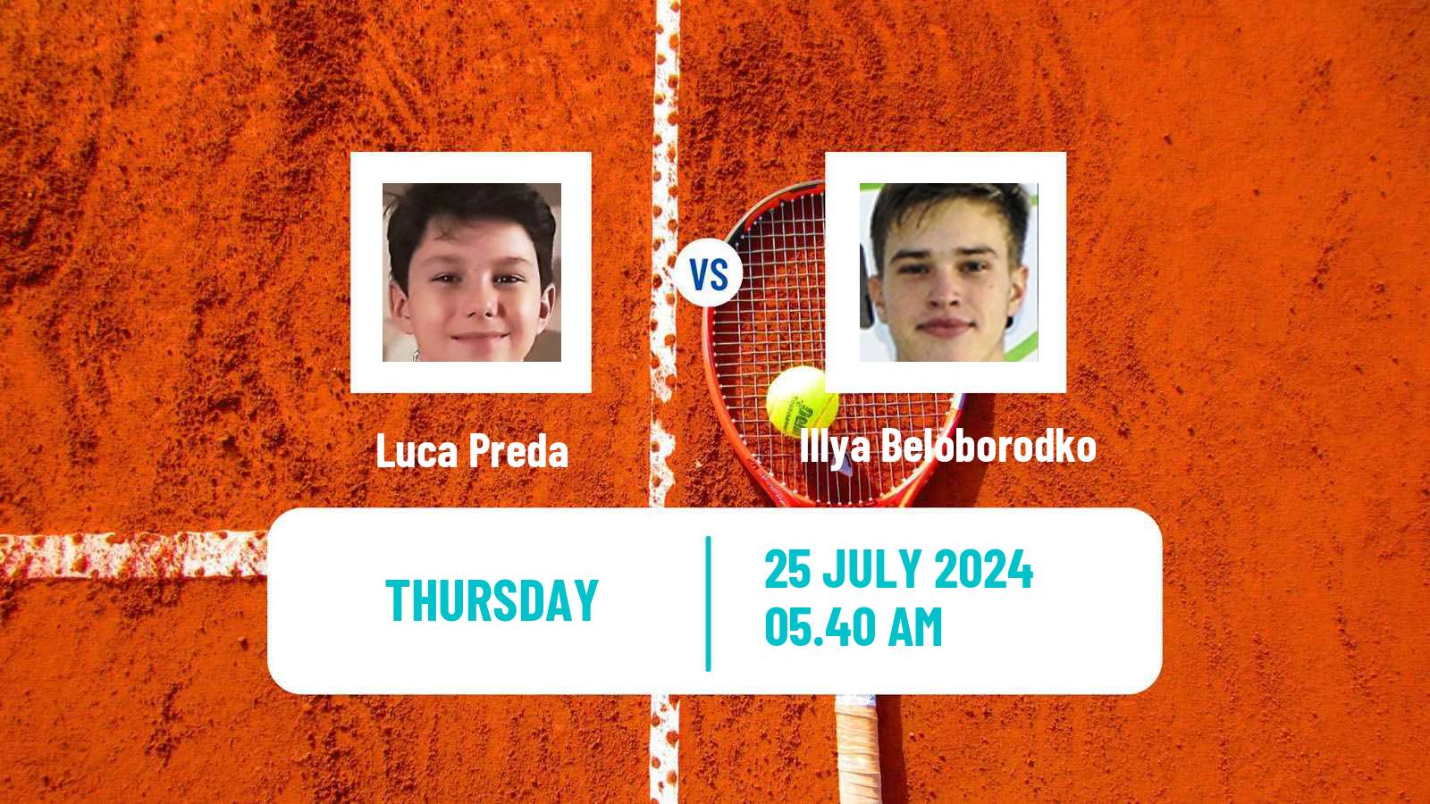 Tennis ITF M25 H Bacau Men Luca Preda - Illya Beloborodko