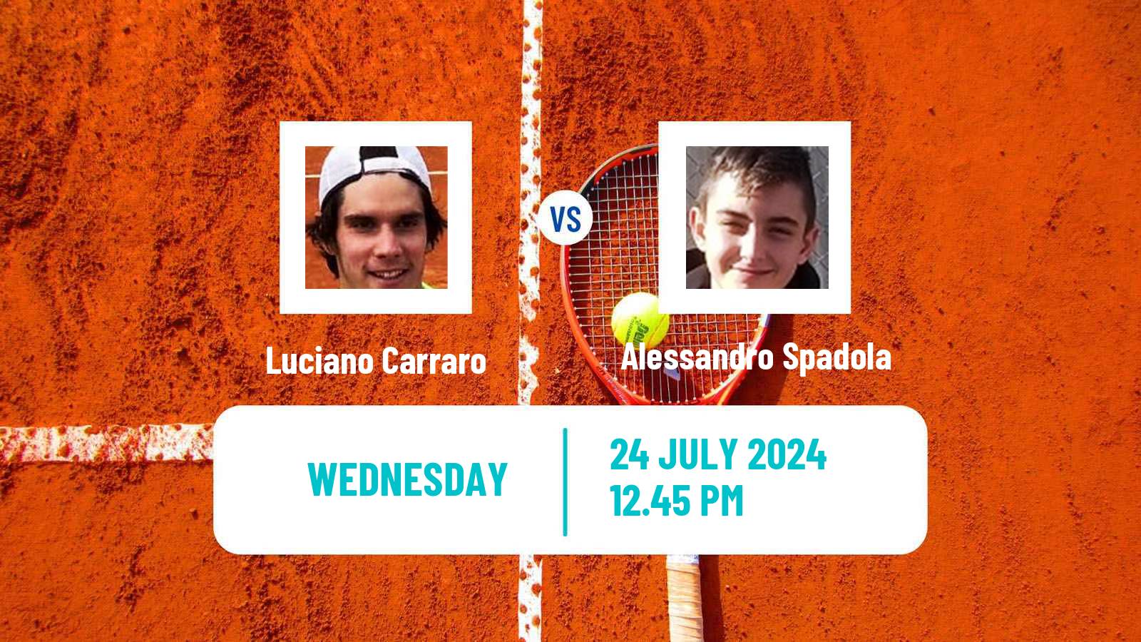 Tennis ITF M15 Perugia Men Luciano Carraro - Alessandro Spadola