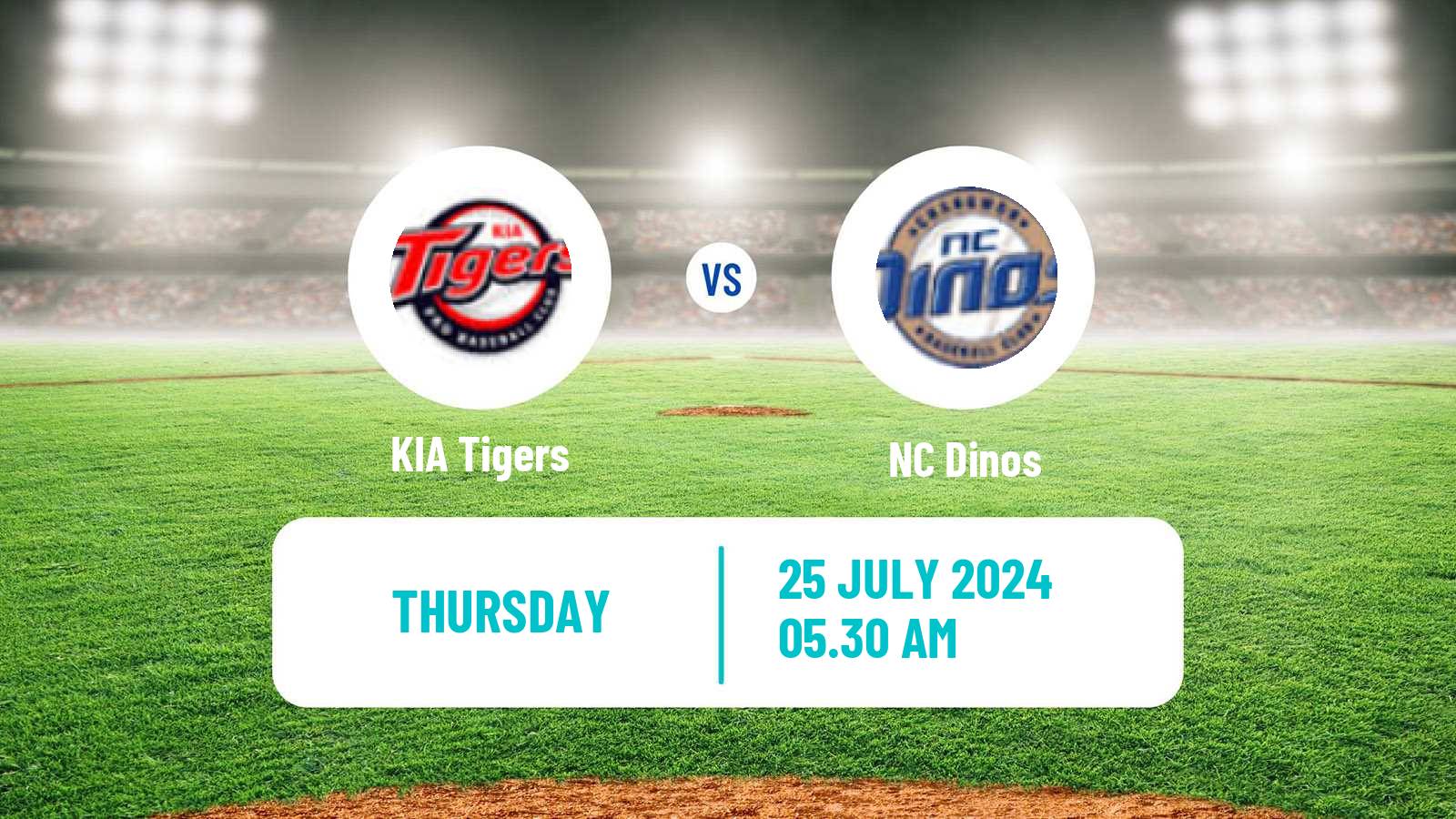 Baseball KBO KIA Tigers - NC Dinos
