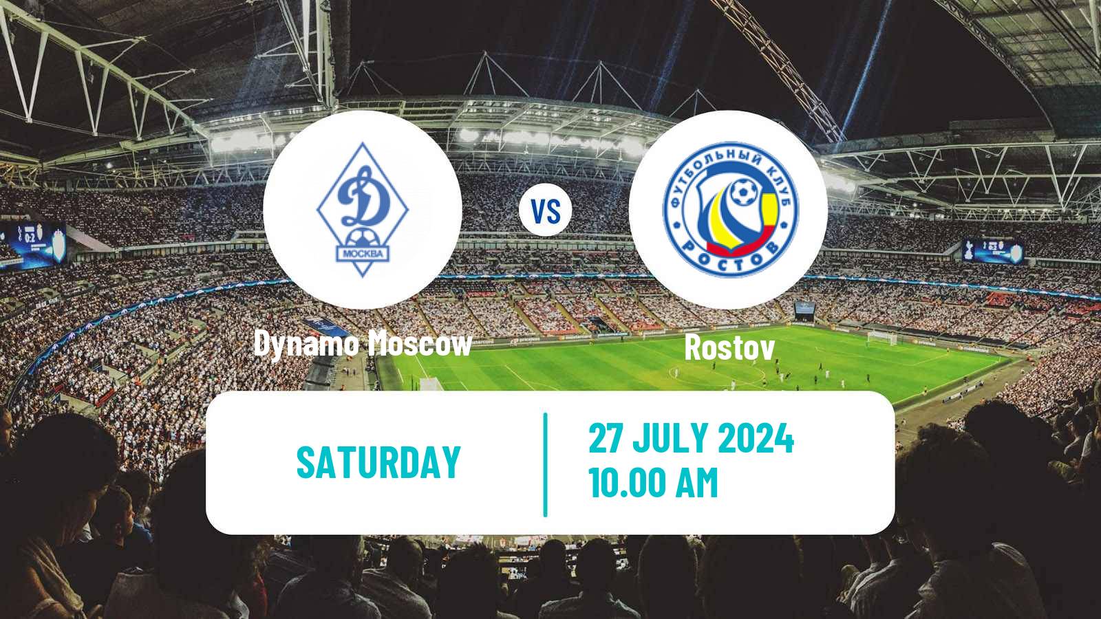 Soccer Russian Supreme Division Women Dynamo Moscow - Rostov