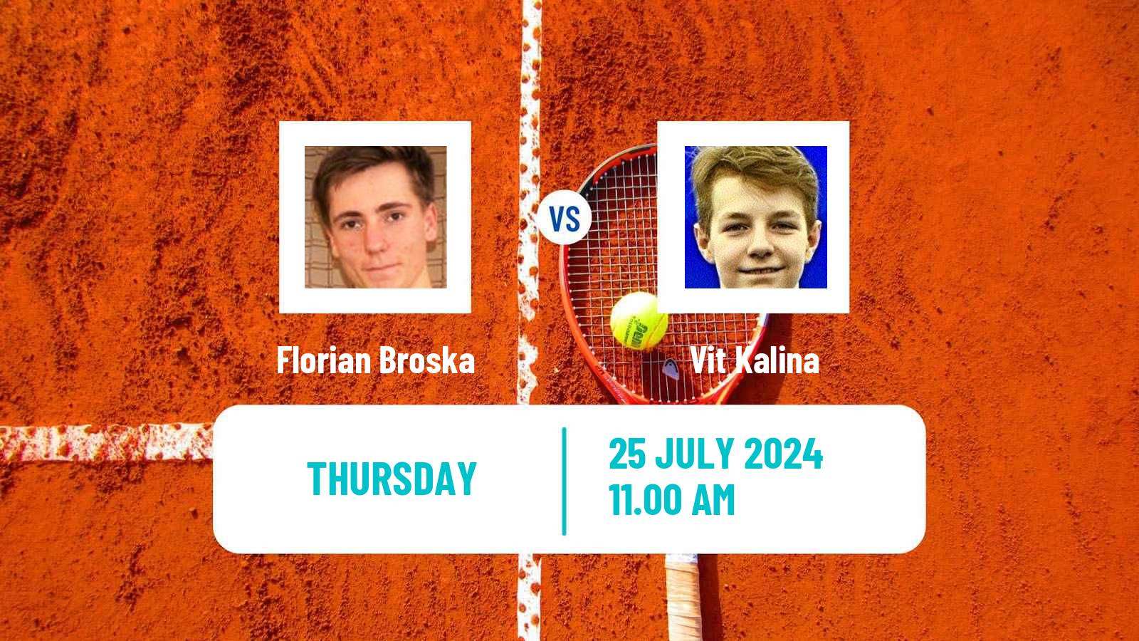 Tennis ITF M15 Metzingen Men Florian Broska - Vit Kalina