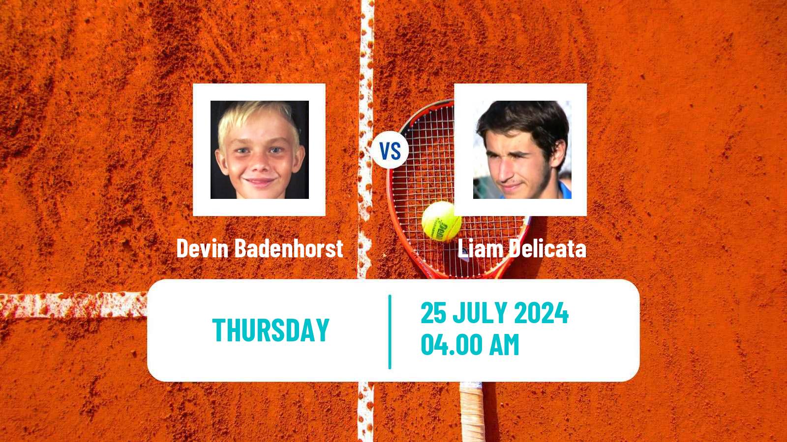 Tennis ITF M15 Monastir 30 Men Devin Badenhorst - Liam Delicata