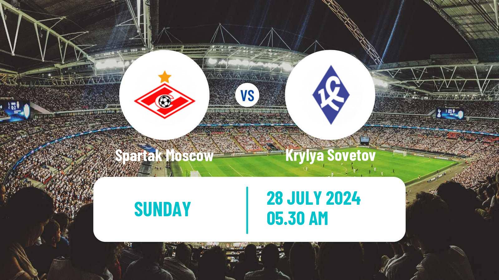 Soccer Russian Supreme Division Women Spartak Moscow - Krylya Sovetov