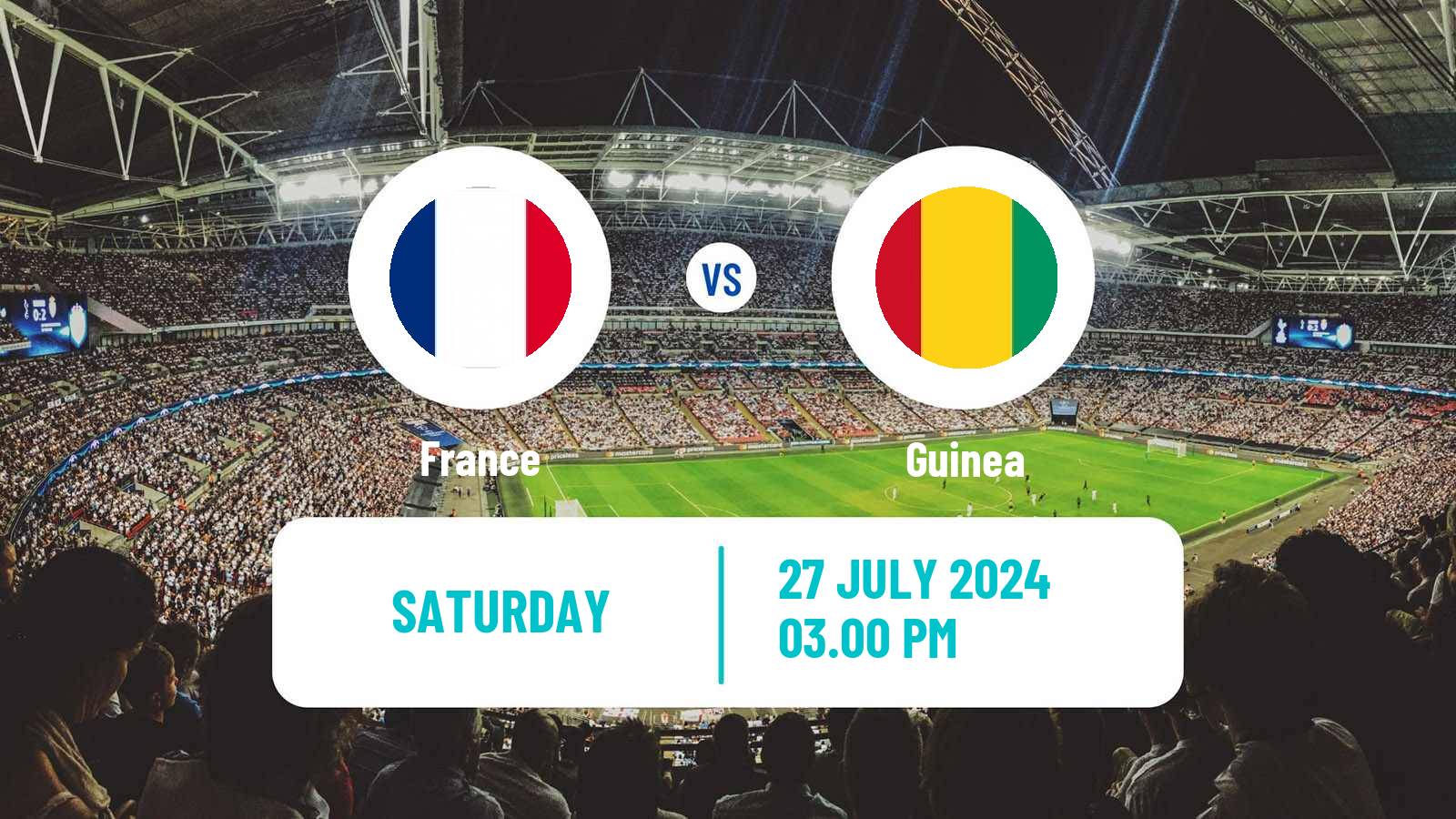Soccer Olympic Games - Football France - Guinea