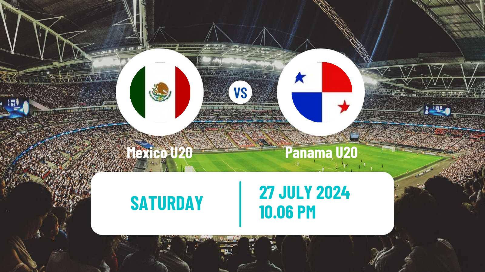 Soccer CONCACAF Championship U20 Mexico U20 - Panama U20