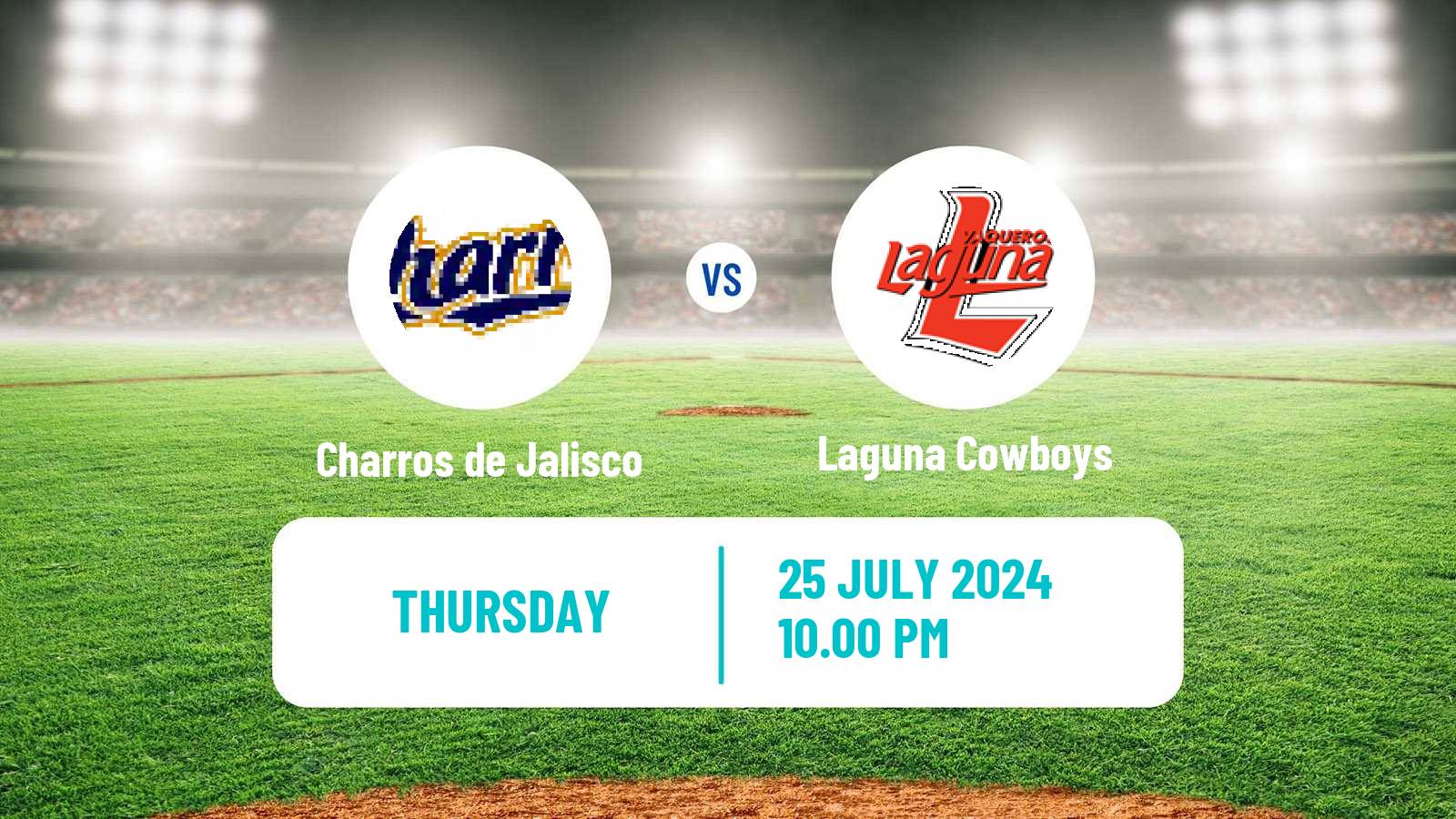 Baseball LMB Charros de Jalisco - Laguna Cowboys