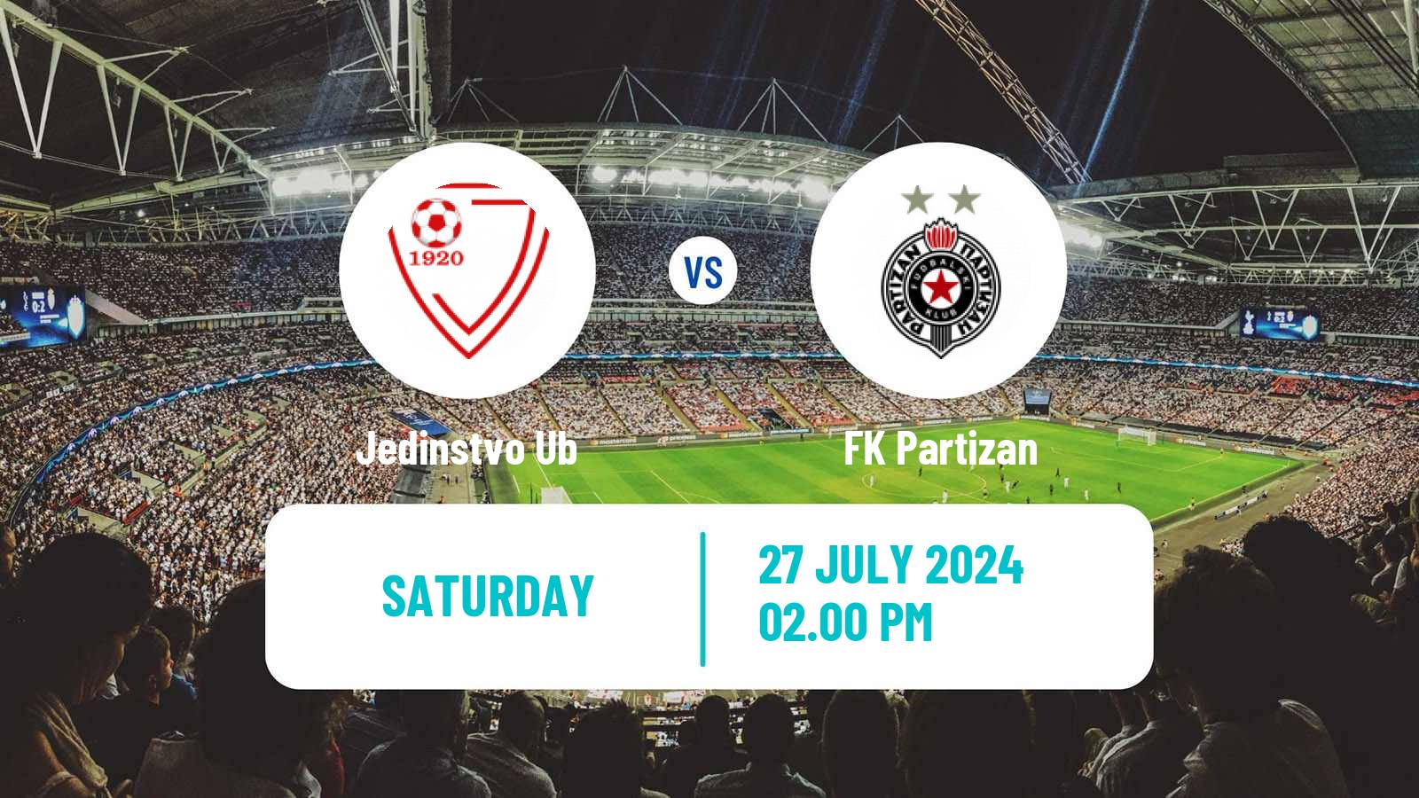 Soccer Serbian Superliga Jedinstvo Ub - Partizan