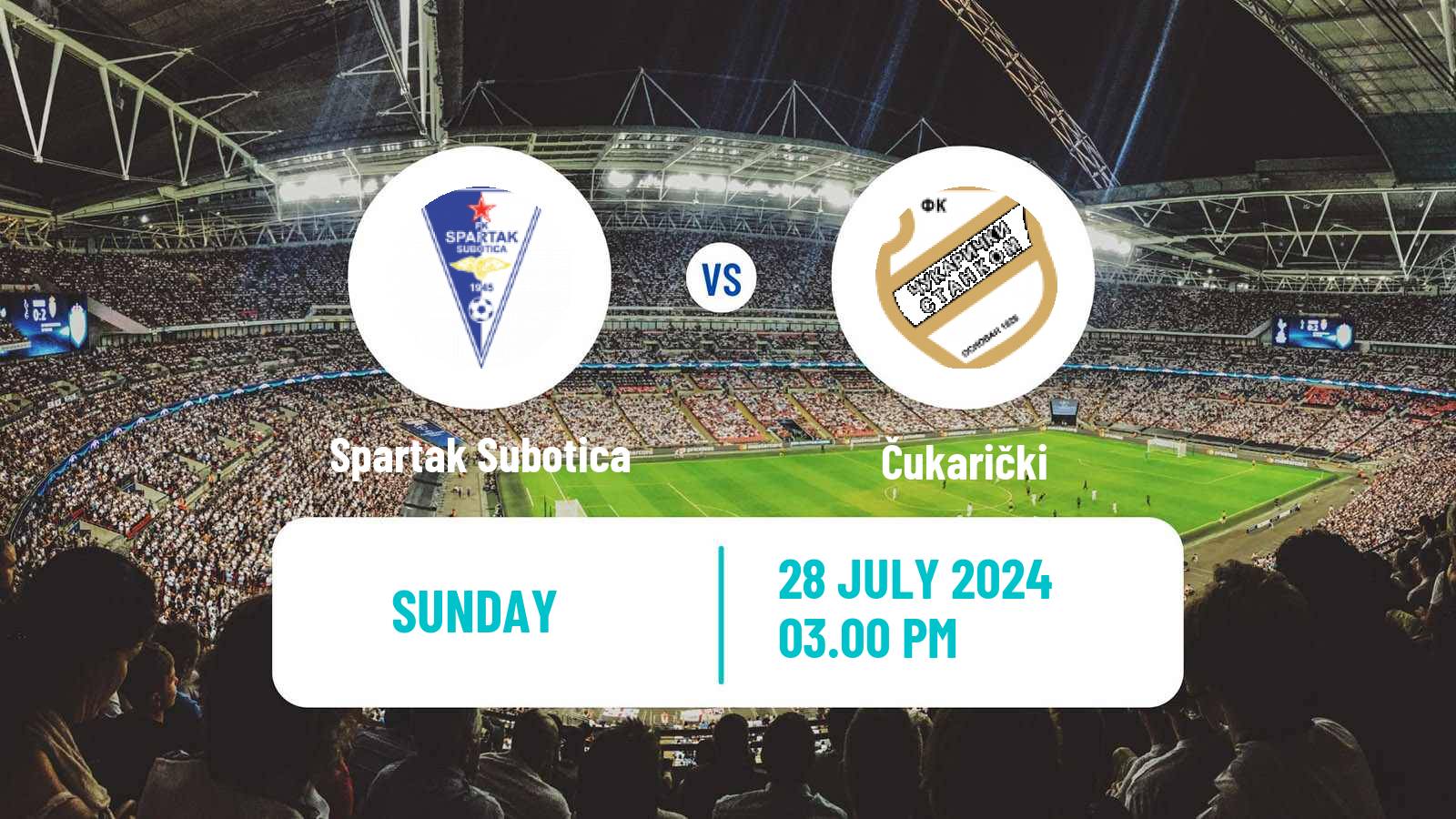 Soccer Serbian Superliga Spartak Subotica - Čukarički