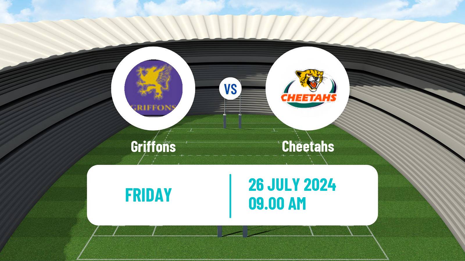 Rugby union Currie Cup Griffons - Cheetahs