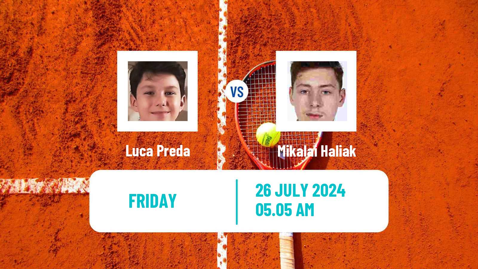 Tennis ITF M25 H Bacau Men Luca Preda - Mikalai Haliak