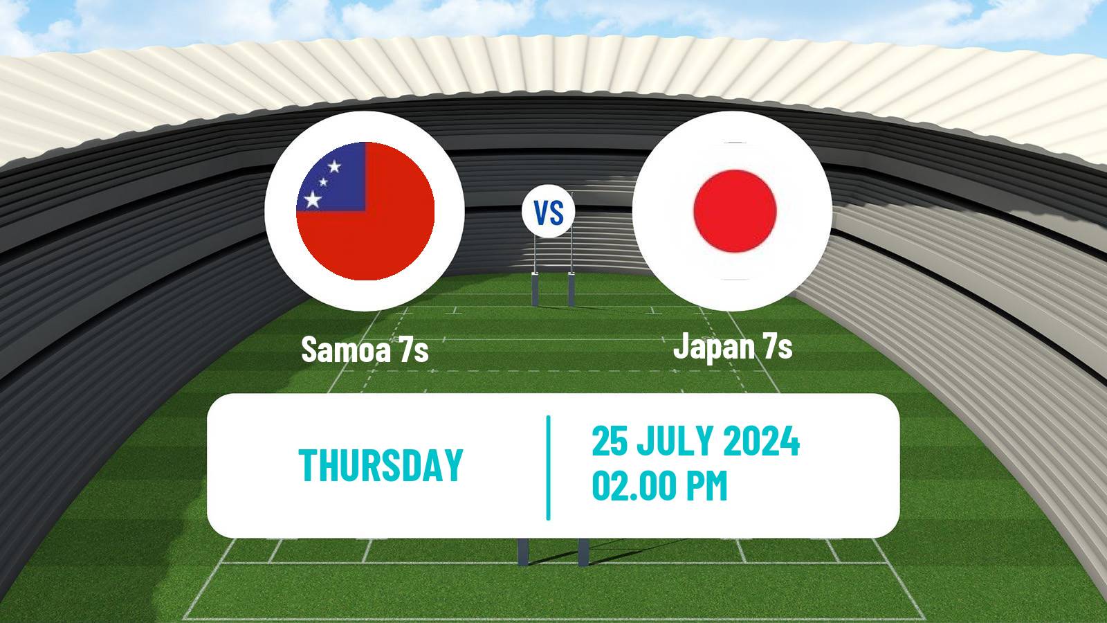 Rugby union Olympic Games 7s Rugby Samoa 7s - Japan 7s