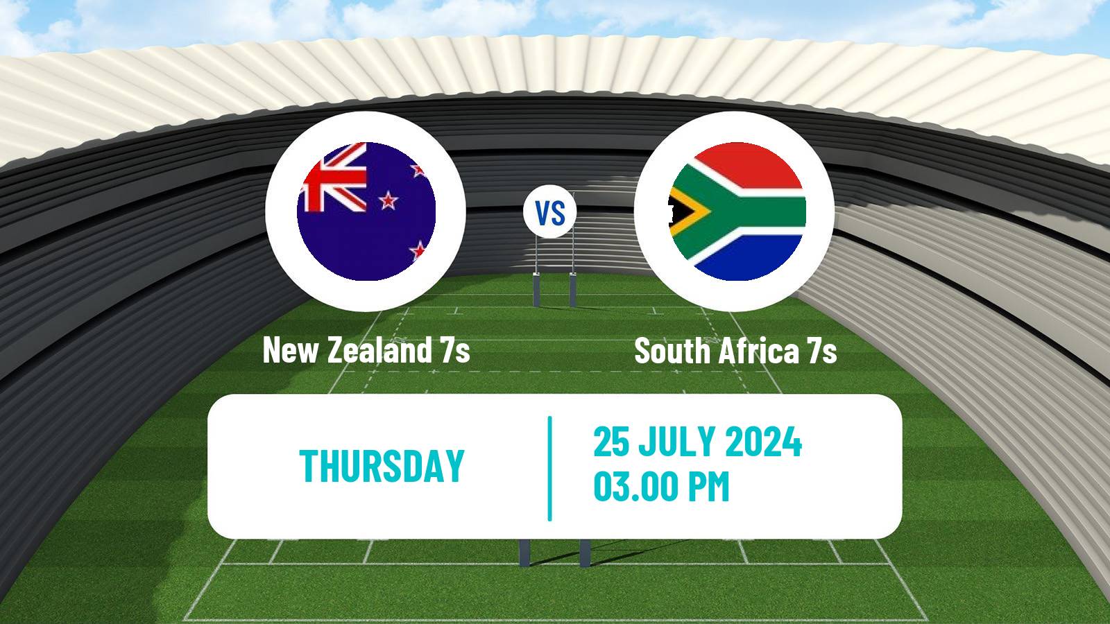 Rugby union Olympic Games 7s Rugby New Zealand 7s - South Africa 7s