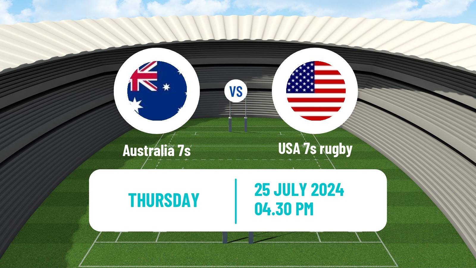 Rugby union Olympic Games 7s Rugby Australia 7s - USA 7s