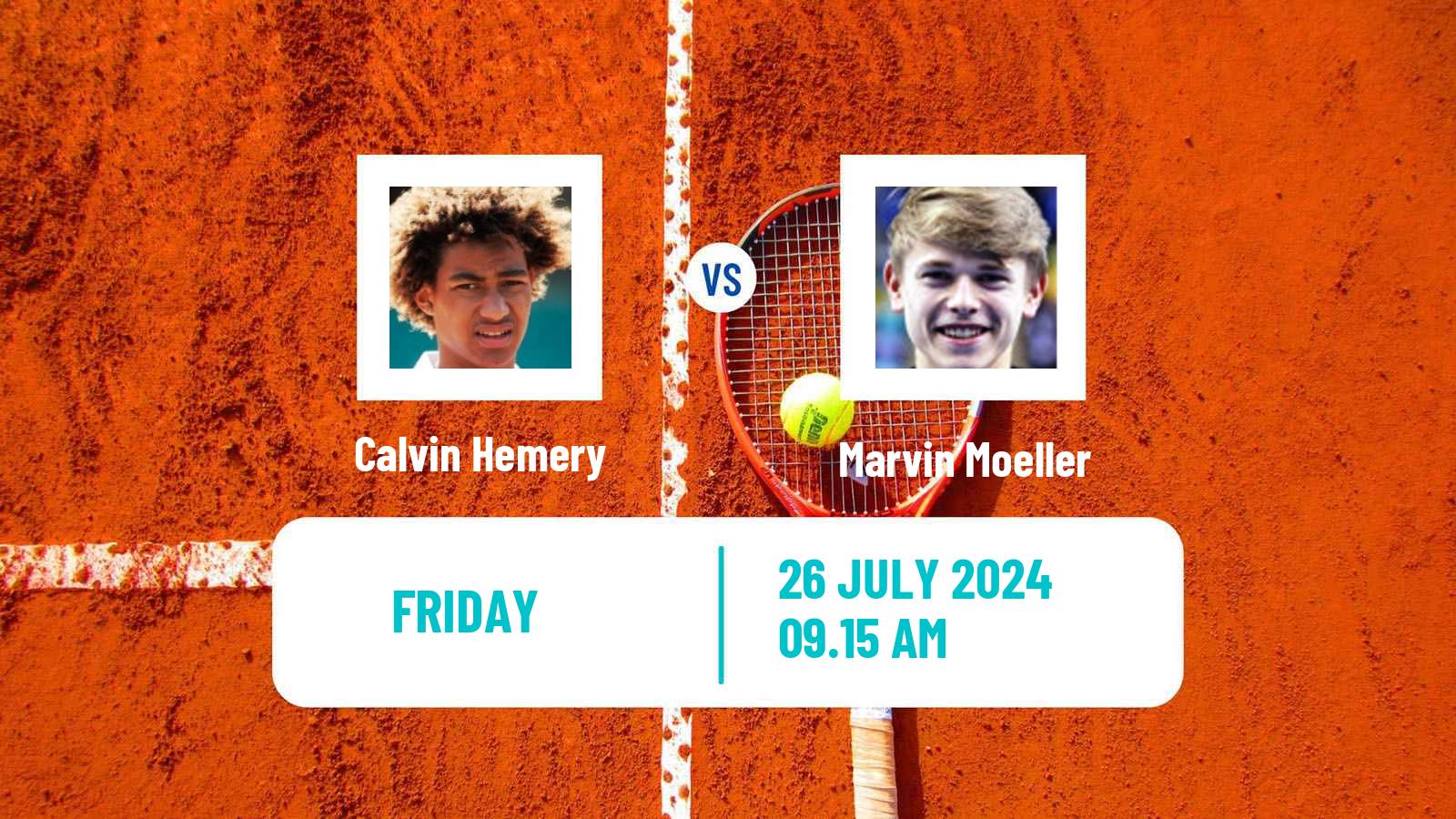 Tennis Tampere Challenger Men Calvin Hemery - Marvin Moeller
