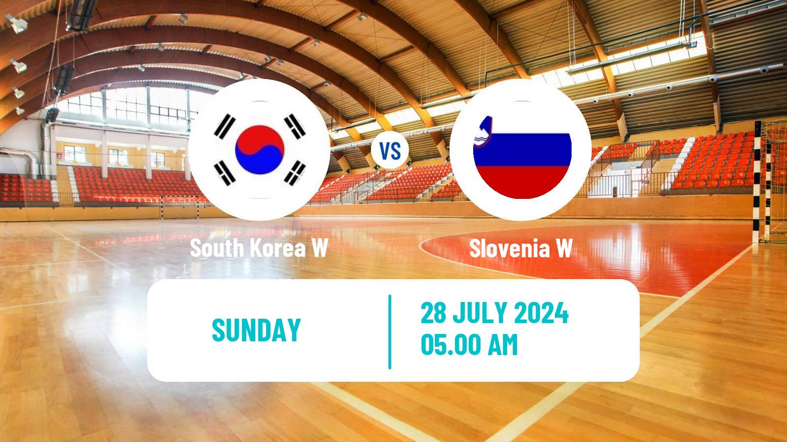 Handball Olympic Games - Handball Women South Korea W - Slovenia W