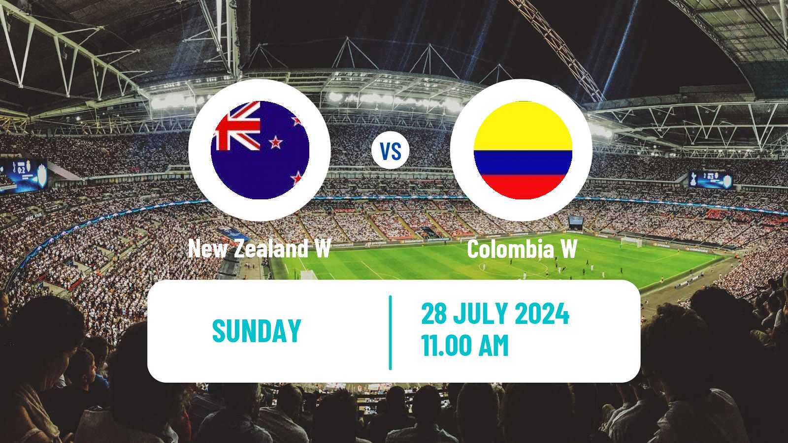 Soccer Olympic Games - Football Women New Zealand W - Colombia W