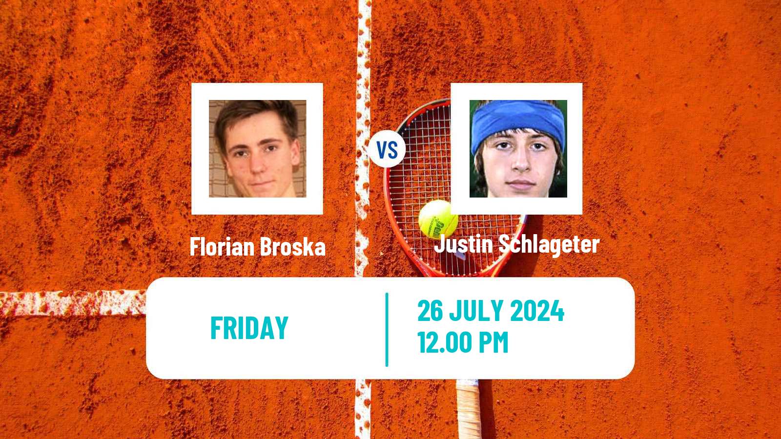 Tennis ITF M15 Metzingen Men Florian Broska - Justin Schlageter