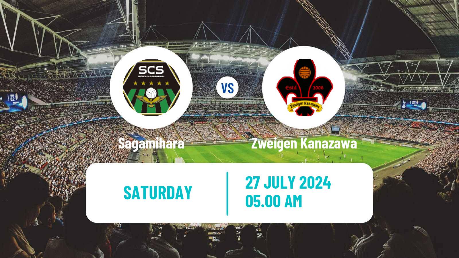 Soccer Japan J3 League Sagamihara - Zweigen Kanazawa