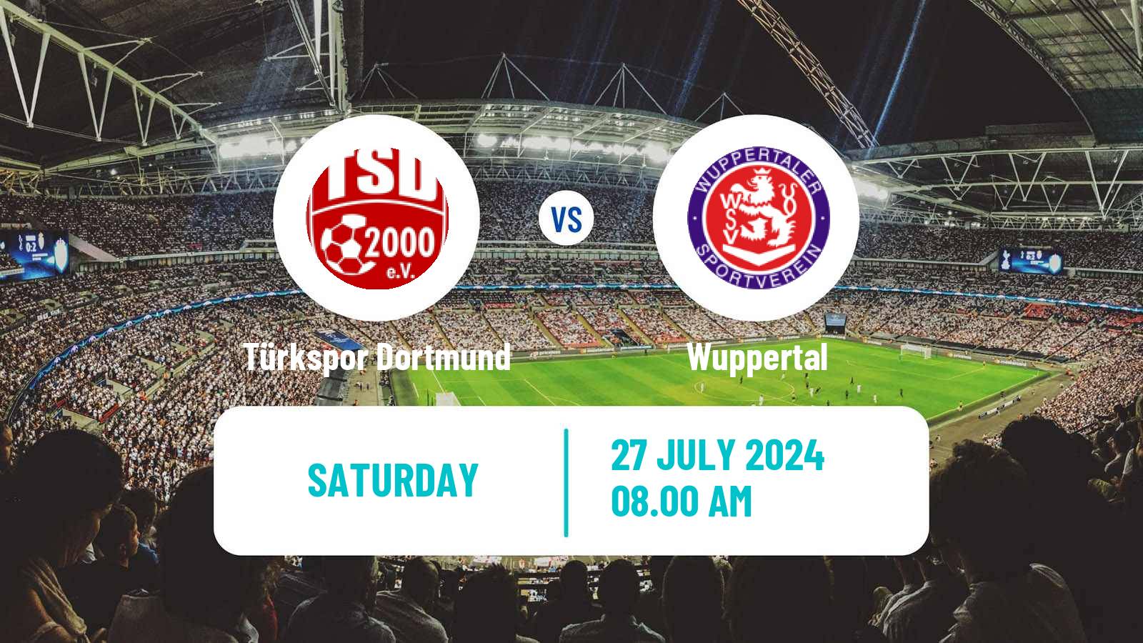 Soccer German Regionalliga West Türkspor Dortmund - Wuppertal