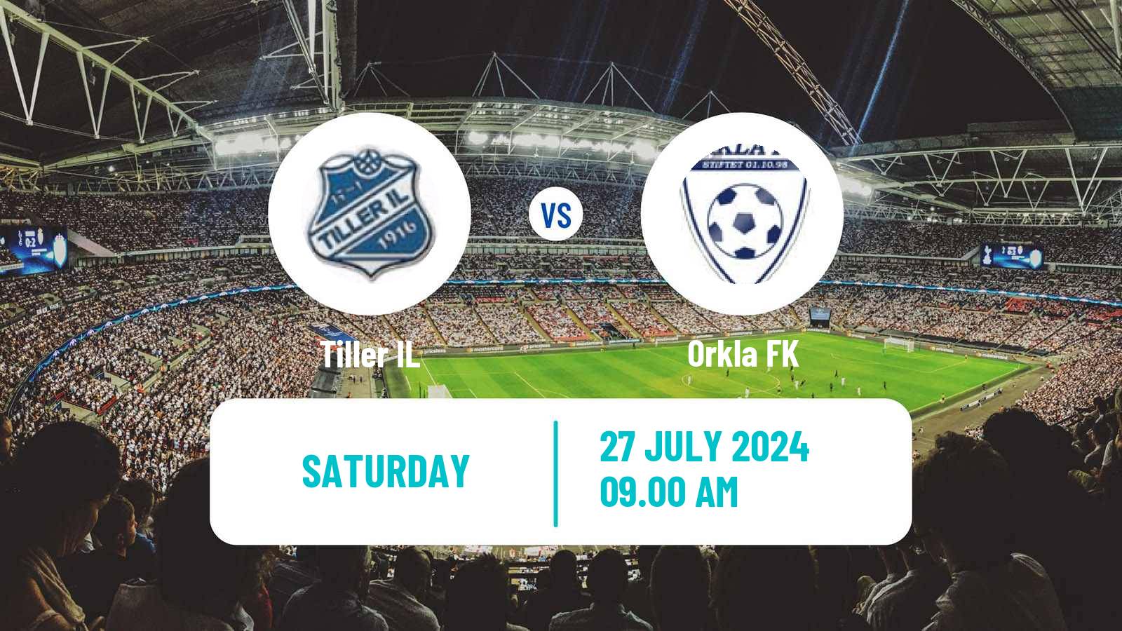 Soccer Norwegian Division 3 - Group 4 Tiller - Orkla FK