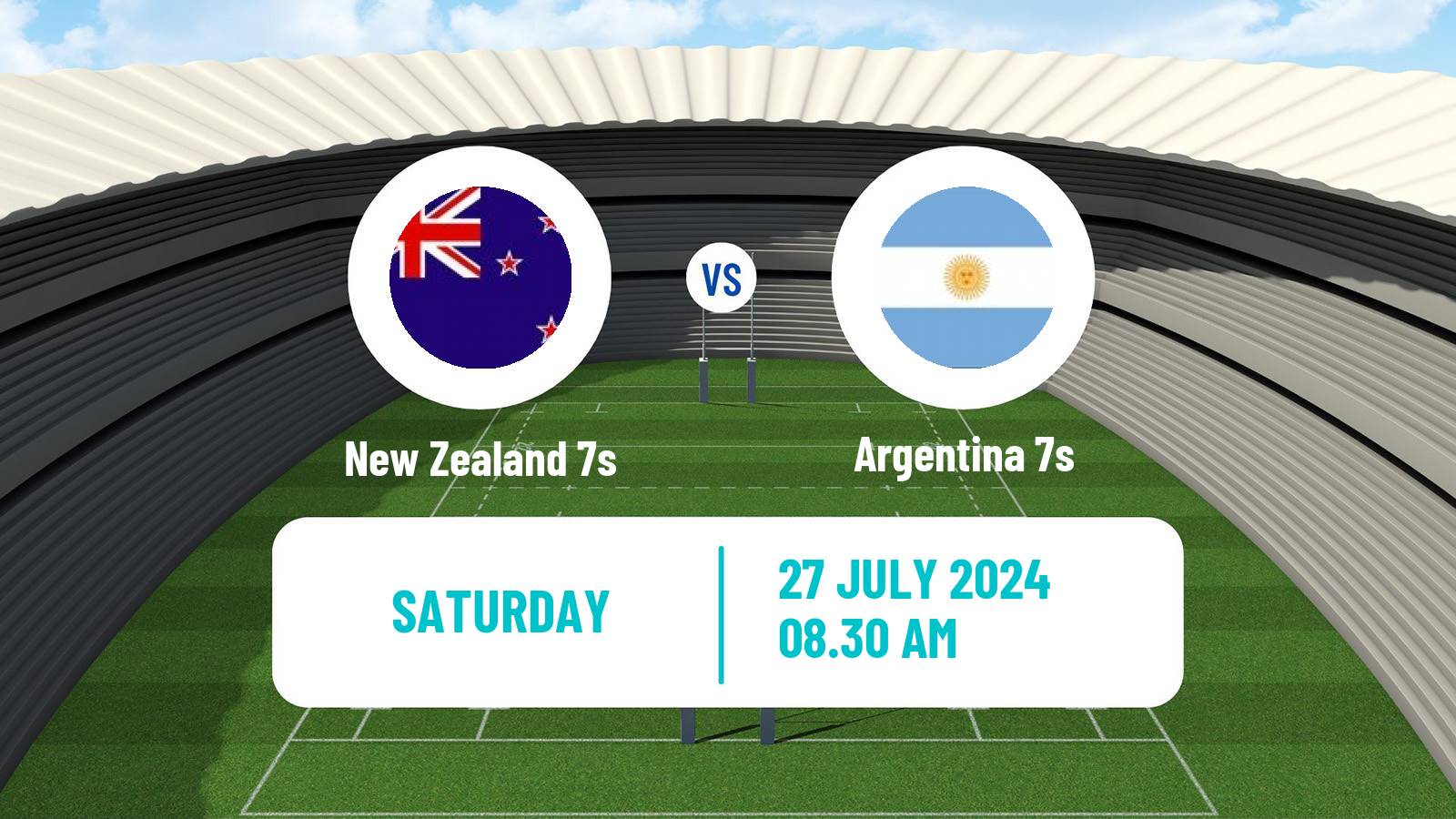 Rugby union Olympic Games 7s Rugby New Zealand 7s - Argentina 7s