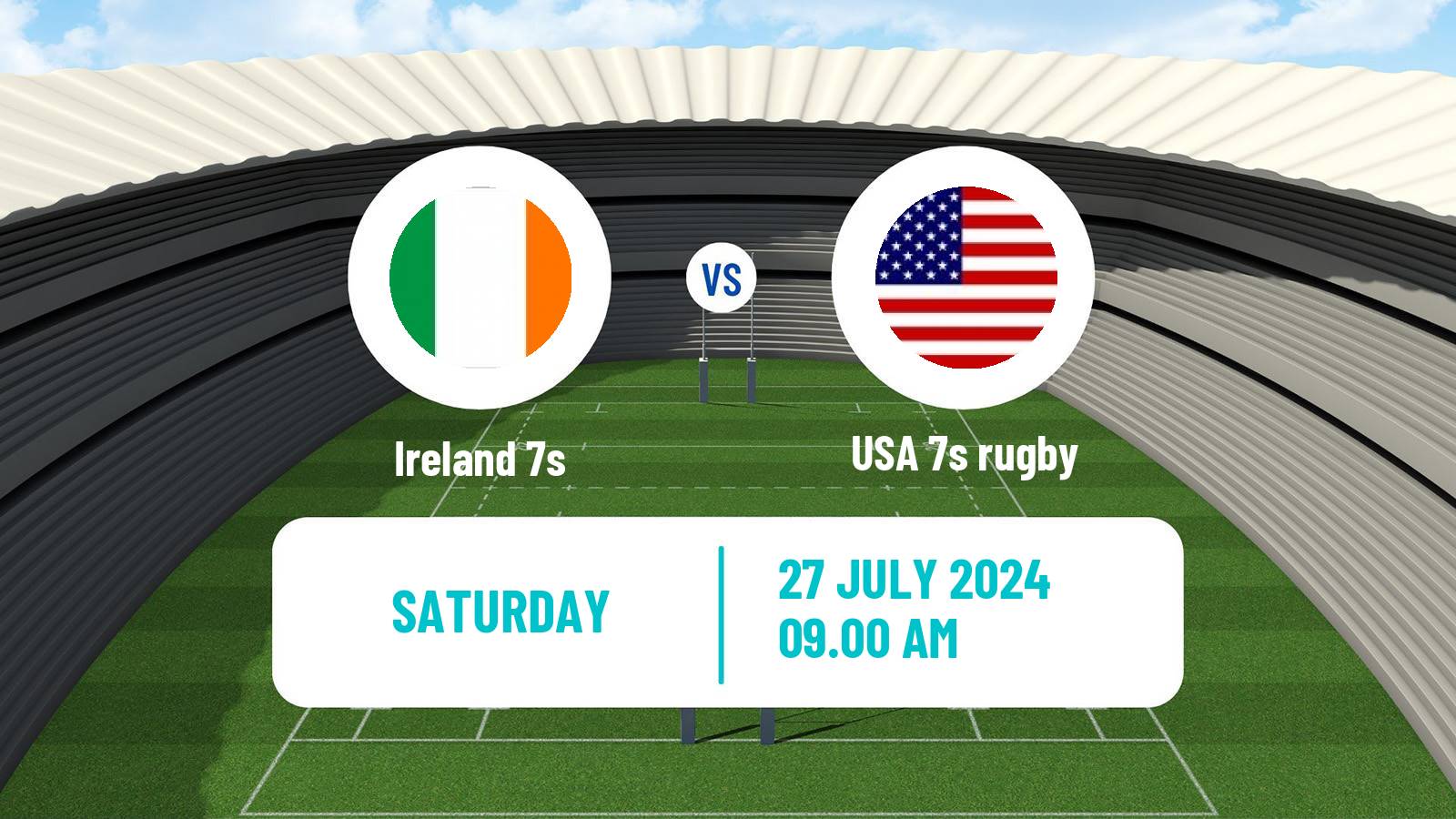 Rugby union Olympic Games 7s Rugby Ireland 7s - USA 7s