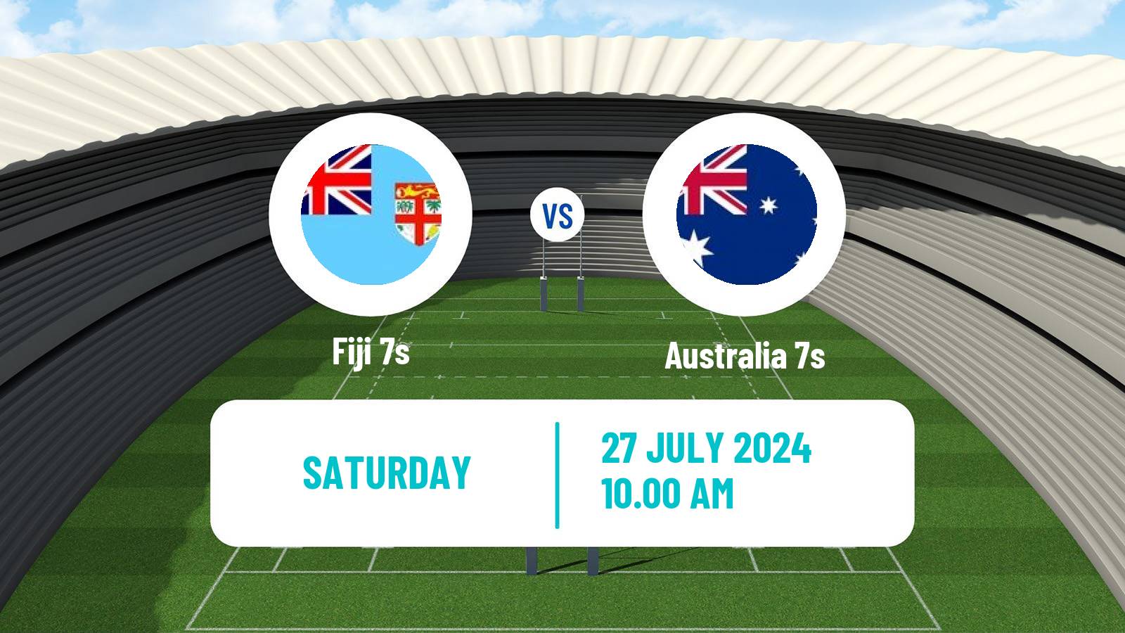 Rugby union Olympic Games 7s Rugby Fiji 7s - Australia 7s