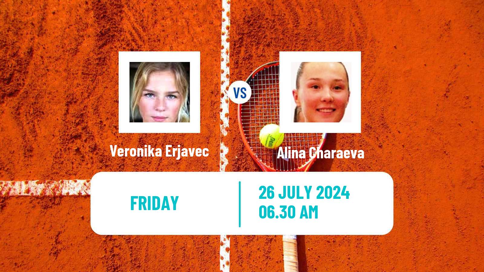Tennis ITF W35 Horb Women Veronika Erjavec - Alina Charaeva