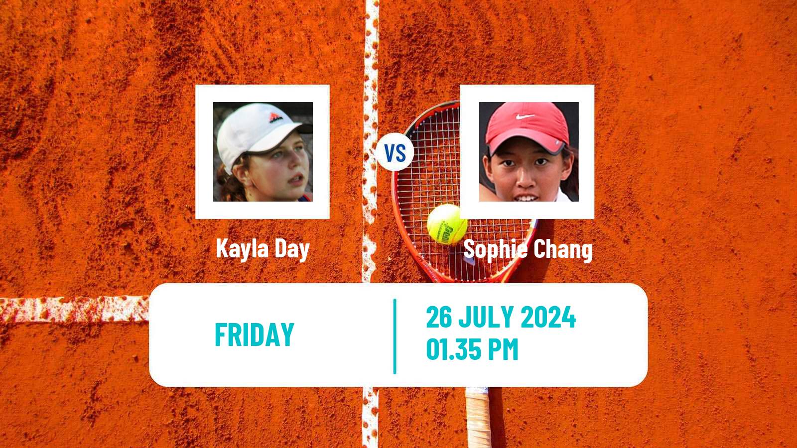 Tennis ITF W50 Dallas Tx Women Kayla Day - Sophie Chang