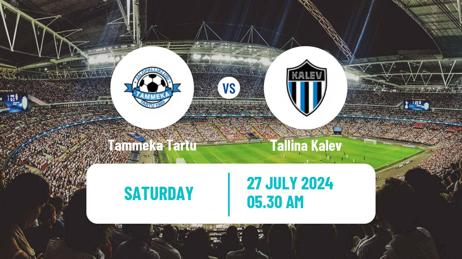 Soccer Estonian Meistriliiga Women Tammeka Tartu - Tallina Kalev